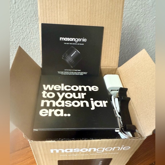 Mason Genie Vacuum Sealer Kit~New - Picture 6 of 15